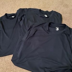 Men’s large navy Badger Sport performance shirt